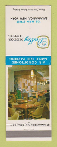 Matchbook Cover - Dudley Motor Hotel Salamanca NY WEAR