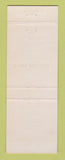 Matchbook Cover - The Cove Moscow IA Sinclair oil gas