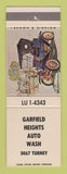 Matchbook Cover - Garfield Heights Car Wash OH