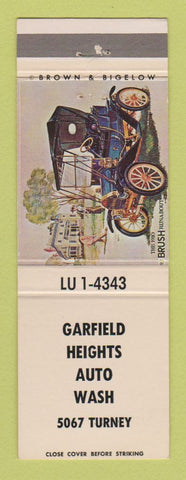 Matchbook Cover - Garfield Heights Car Wash OH