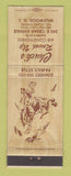 Matchbook Cover - Chuck's Round Up Wildwood NJ WEAR