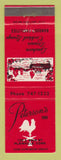 Matchbook Cover - Peterson's Inn Plainville CT