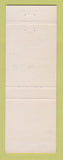 Matchbook Cover - The Cove Moscow IA Sinclair oil gas