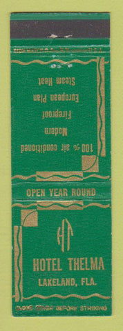 Matchbook Cover - Hotel Thelma Lakeland FL