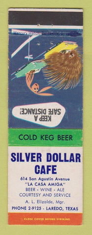 Matchbook Cover - Silver Dollar Cafe Laredo TX