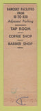 Matchbook Cover - Hotel Taft New Haven CT
