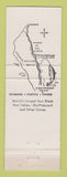 Matchbook Cover - Saw Blade Tavern Phillipsville CA WEAR
