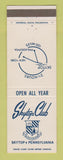 Matchbook Cover - Skytop Club PA