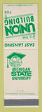 Matchbook Cover - Michigan State University East Lansing MI