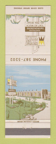 Matchbook Cover - International King's Table Smorgasbord