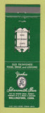 Matchbook Cover - Yankee Silversmith Inn Wallingford CT