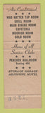 Matchbook Cover - Hotel Green Danbury CT