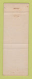Matchbook Cover - Edgewater Beach Motel St Petersburg FL WEAR