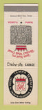 Matchbook Cover - Hotel Tampa Terrace Tampa FL
