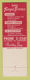Matchbook Cover - Hotel Tampa Terrace Tampa FL