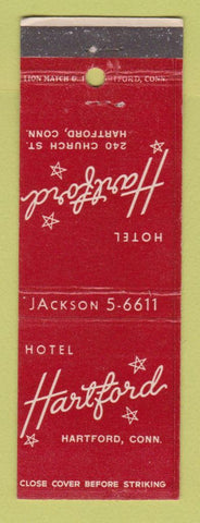 Matchbook Cover - Hotel Hartford CT