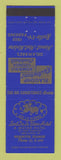 Matchbook Cover - Lord De La Warr Hotel Wilmington DE