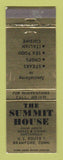 Matchbook Cover - Summit House Branford CT
