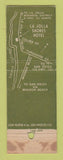 Matchbook Cover - La Jolla Shores Hotel CA