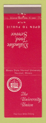Matchbook Cover - Illinois State Normal University IL