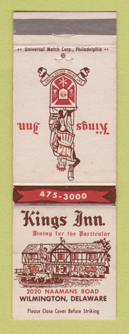 Matchbook Cover - Kings Inn Wilmington DE WEAR