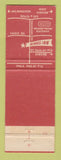 Matchbook Cover - Kings Inn Wilmington DE WEAR