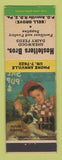 Matchbook Cover - Hostetters Bros Dairy Feeds Sherwood Annville PA