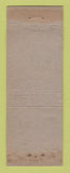 Matchbook Cover - EJ Dubey Cabins Twin Mountain NH