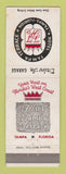 Matchbook Cover - Hotel Tampa Terrace Tampa FL