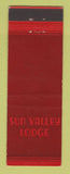 Matchbook Cover - Sun Valley Lodge ID Union Pacific Railroad