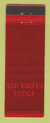 Matchbook Cover - Sun Valley Lodge ID Union Pacific Railroad