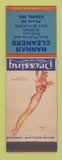 Matchbook Cover - Hannah Cleaners Ozark MO pinup
