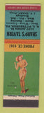 Matchbook Cover - Sharp's Tavern Pittsburgh PA pinup