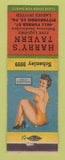 Matchbook Cover - Harry's Tavern Pittsburgh PA pinup