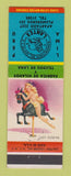 Matchbook Cover - Lantex Lima Peru wool pinup