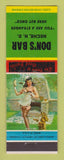 Matchbook Cover - Don's Bar Neche ND pinup