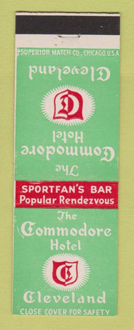 Matchbook Cover - Commodore Hotel Cleveland OH