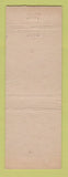 Matchbook Cover - Commodore Hotel Cleveland OH