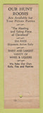 Matchbook Cover - Kornman's Restaurant Cleveland OH lobster