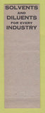 Matchbook Cover - Ohio Mineral Spirits Company Cleveland OH