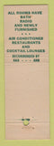 Matchbook Cover - Hotel Olmsted Portage Akron Cleveland OH