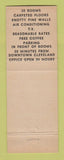 Matchbook Cover - Euclid Motel Cleveland OH