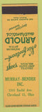 Matchbook Cover - Arnold Authentics Shoes Murray Bender Cleveland OH