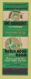 Matchbook Cover - Sherwood Inn Robin Hood Room Cleveland OH Brodella's