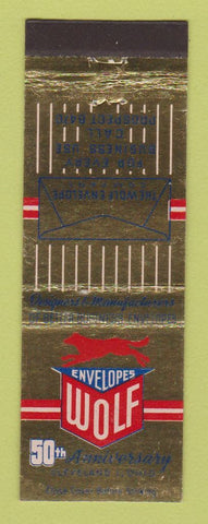 Matchbook Cover - Wolf Envelopes Cleveland OH