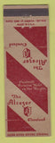 Matchbook Cover - The Alcazar Hotel Cleveland OH WEAR