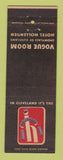 Matchbook Cover - Hollenden Hotel Cleveland OH Vogue Room