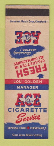 Matchbook Cover - Ace Cigarette Vending Cleveland OH