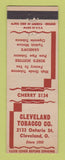 Matchbook Cover - Cleveland Tobacco Company OH
