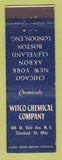 Matchbook Cover - Witco Chemical Company Cleveland OH